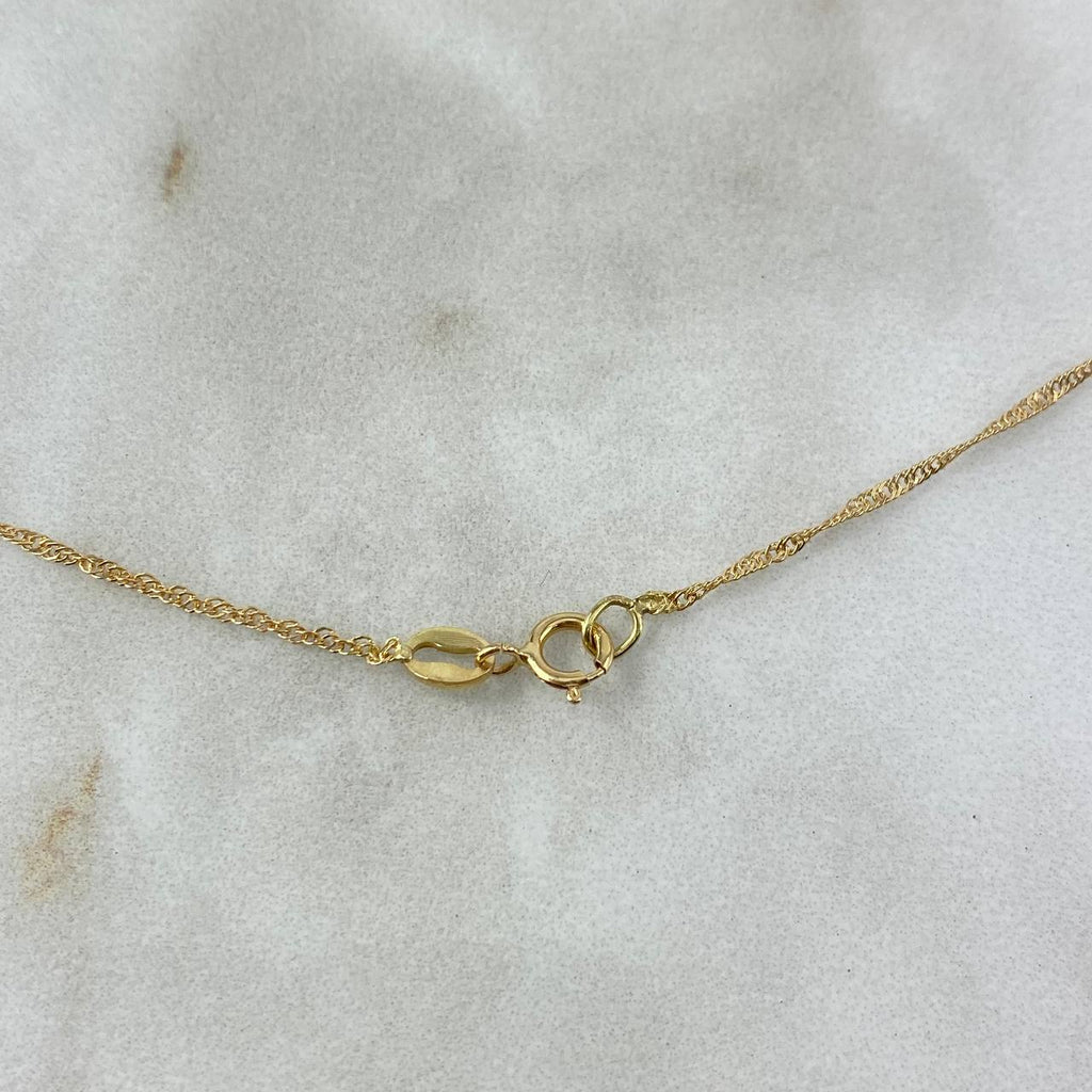 Cadena Singapur Italiana en Oro 18K | 58 cm | 2.1gr